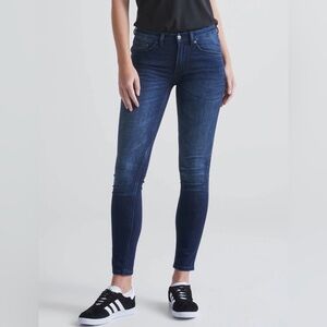 Du/er Women’s Performance Denim Skinny Jeans Mid Rise